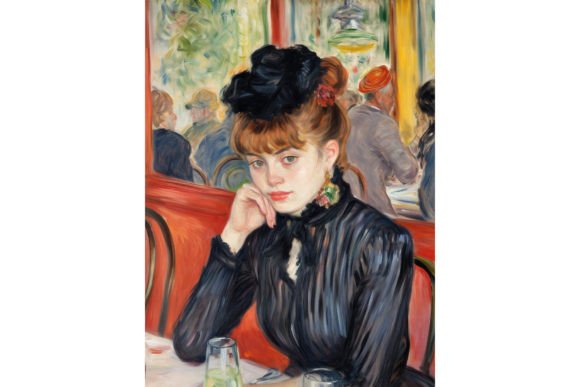 Download Impressionism Painting Woman`s Portrait - Impression Collection