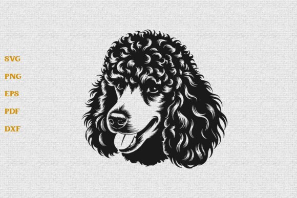 Download Peeking Poodle Dog Head SVG Funny Animal - Dog Collection