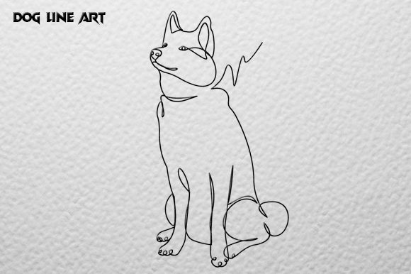 Download Dog Line Art - Dog Collection