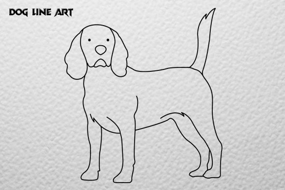 Download Dog Line Art - Dog Collection