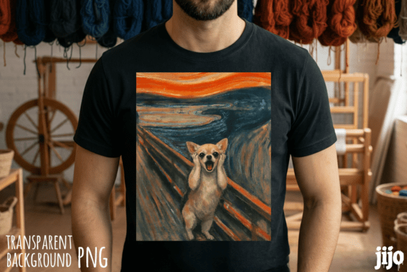 Download Chihuahua Scream Expressionism Dog PNG - Dog Collection