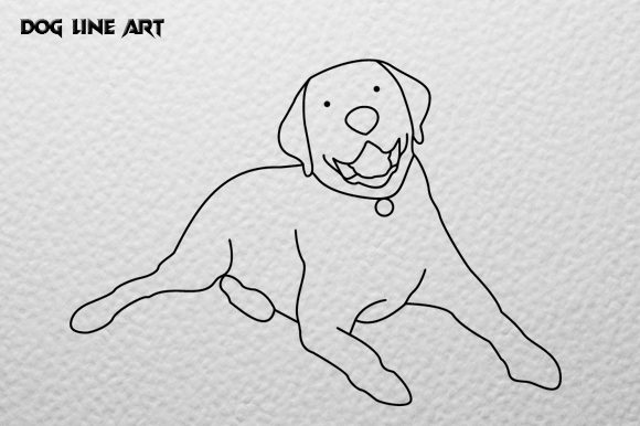 Download Dog Line Art - Dog Collection