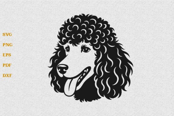 Download Peeking Poodle Dog Head SVG Funny Animal - Dog Collection