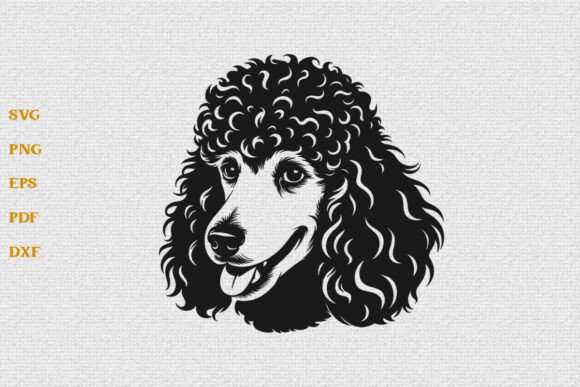 Download Peeking Poodle Dog Head SVG Funny Animal - Dog Collection